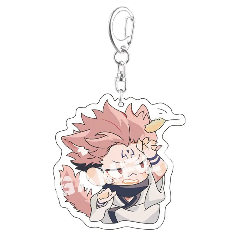 Cat Sukuna Keychain | Jujutsu Kaisen