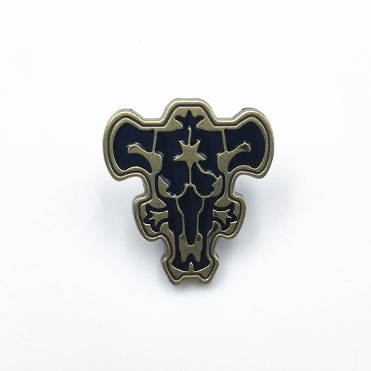 Black Clover Black Bulls Badge pin