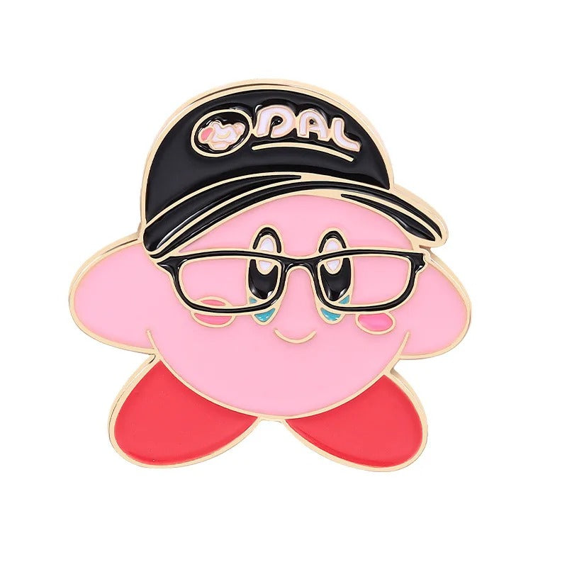 Nerd Kirby Pin