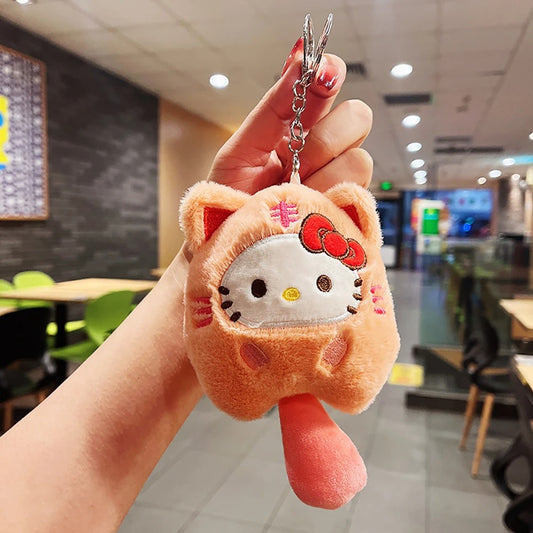 Hello Kitty Plush keychain (Cat version)