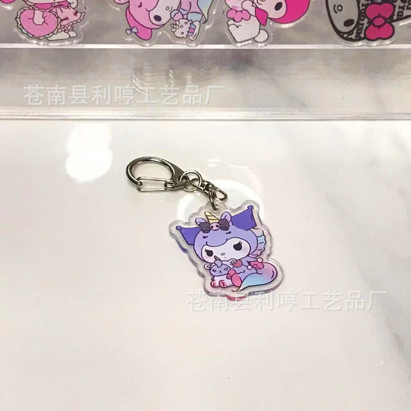 Kuromi Acrylic Keychain