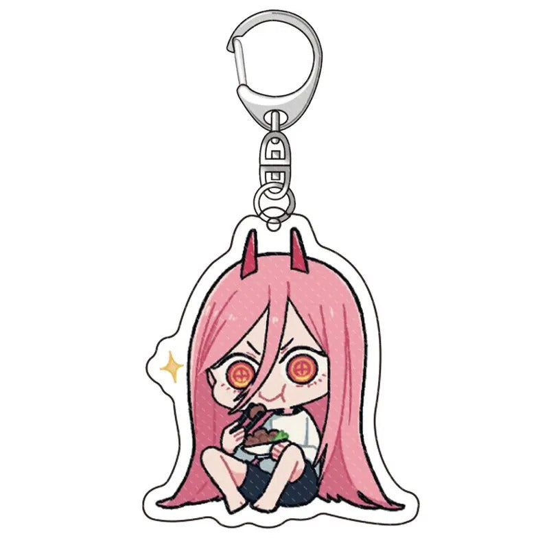 Eating Power Keychain | Chainsaw