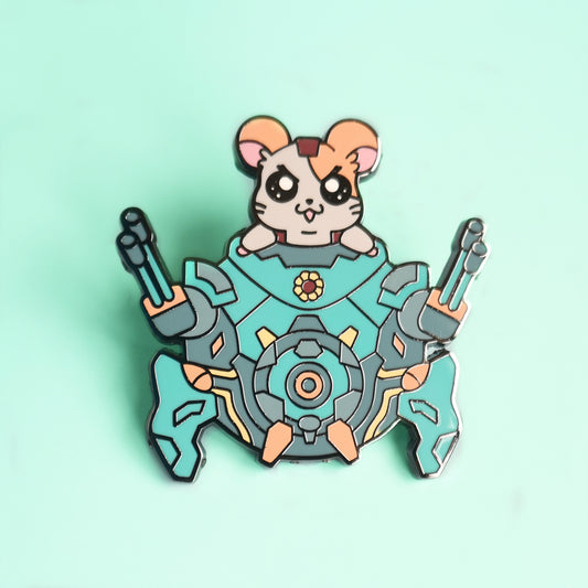 Overwatch Hammonds Hamtaro Pin