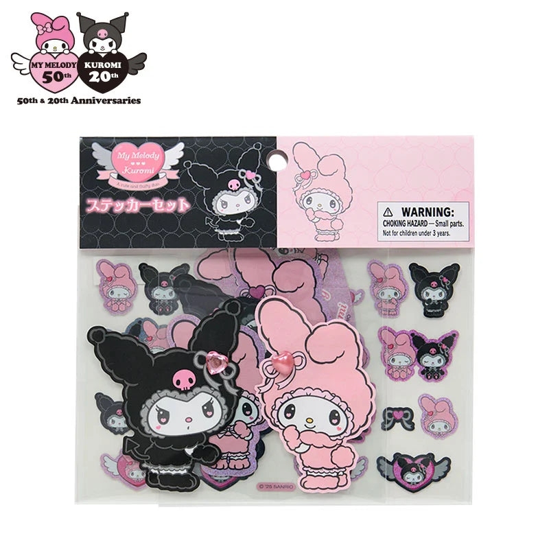 My Melody & Kuromi Sticker set | Sanrio