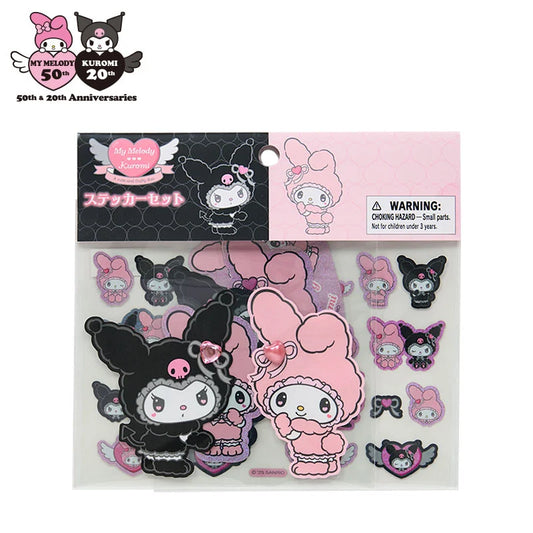 My Melody & Kuromi Sticker set | Sanrio